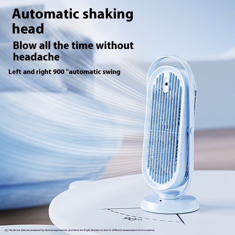 Ventilador humidificador de viento grande para escritorio, oficina, con control remoto y batería