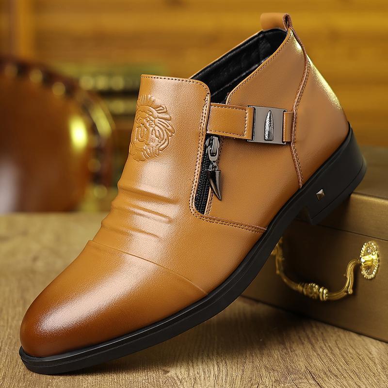 Zapatos de oficina nuevos zapatos casuales de negocios de moda de caña alta