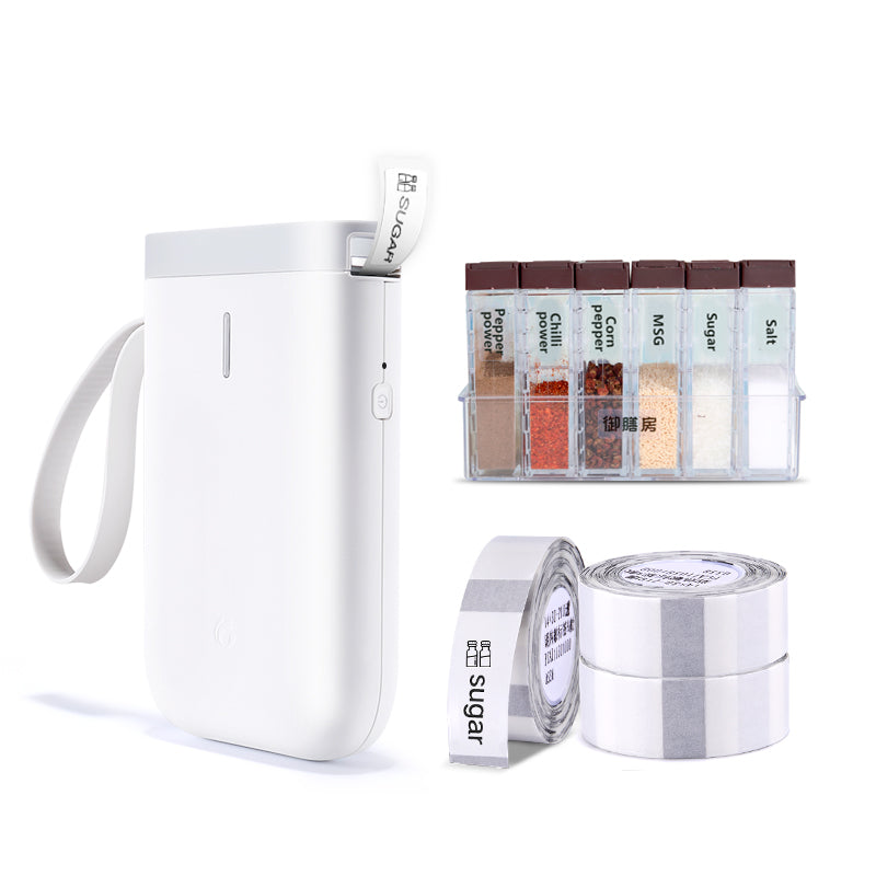 Impresora de etiquetas D11 compatible con Bluetooth, máquina de etiquetas doméstica sin secado, impresión rápida, uso doméstico, oficina
