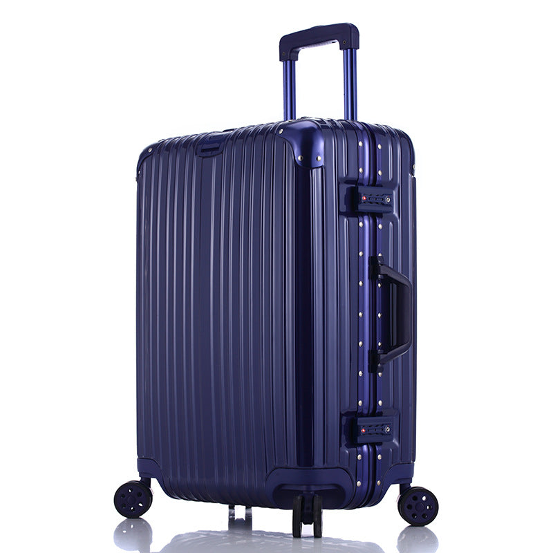 Equipaje de viaje de aleación de aluminio y magnesio resistente a caídas
