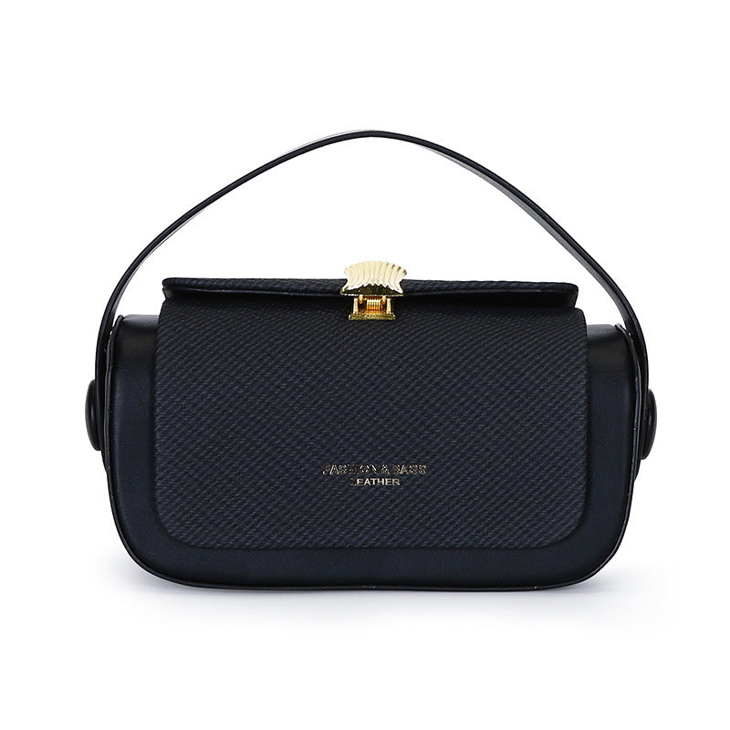 Elegante bolso bandolera cuadrado pequeño para mujer
