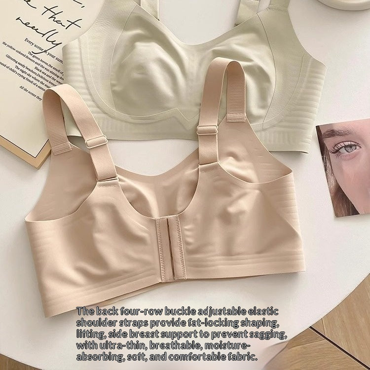 Non-sagging Full-cup Thin Bra