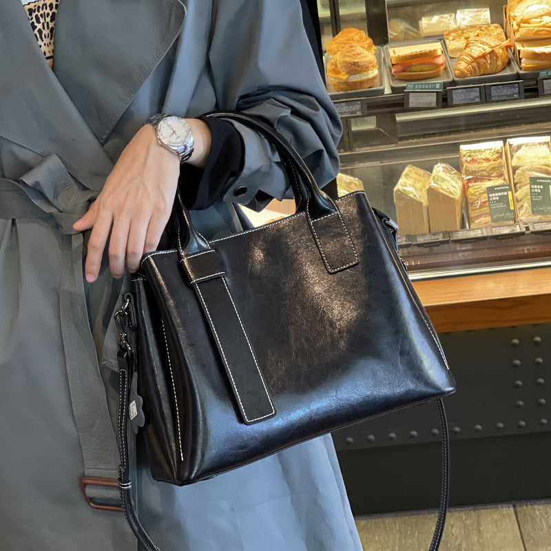 Bolso bandolera y de hombro para mujer, elegante, versátil y de gran capacidad.