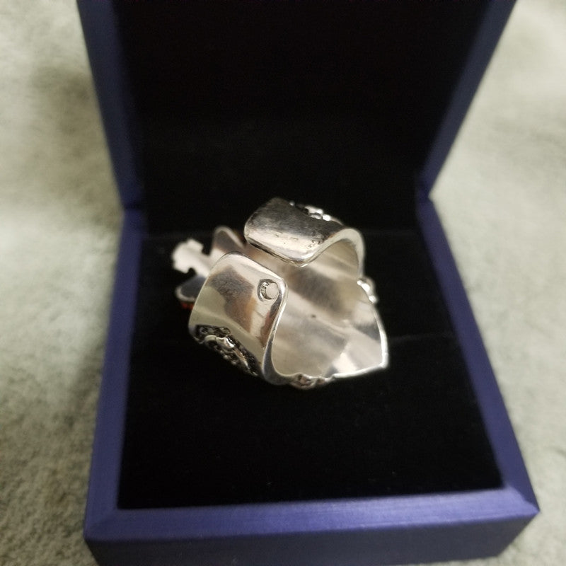 Anillo de león vintage