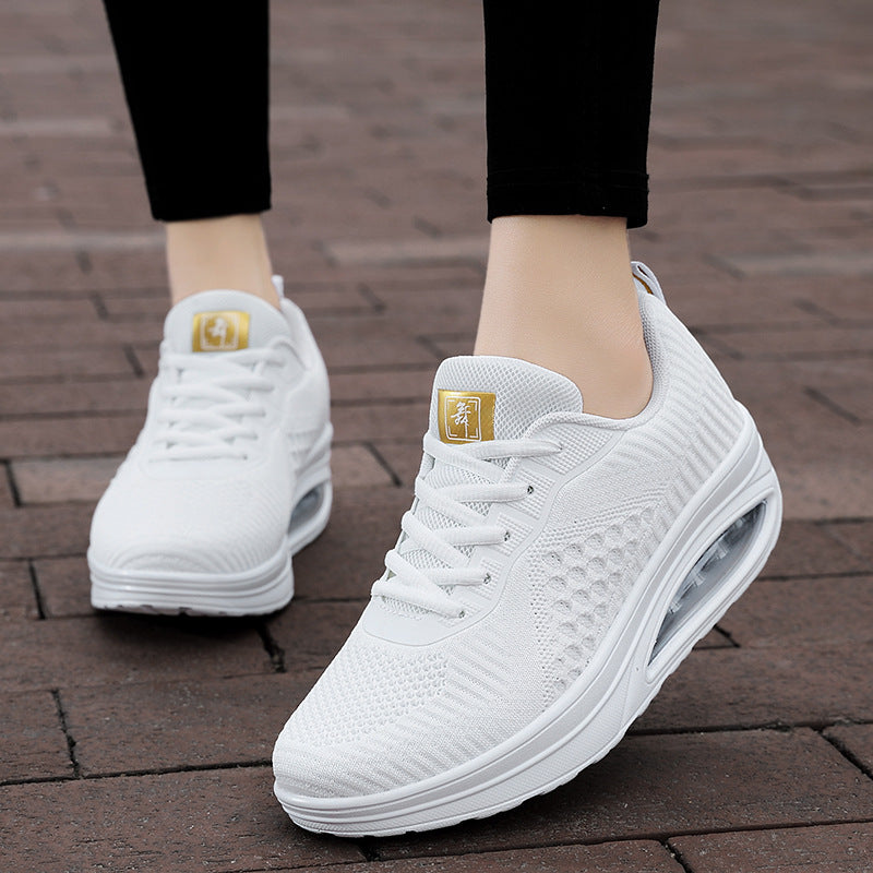 Zapatos deportivos para caminar con suela suave antideslizante para mujer