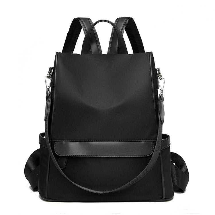 Mochila de tela Oxford para mujer, bolso de viaje de gran capacidad, mochila escolar.