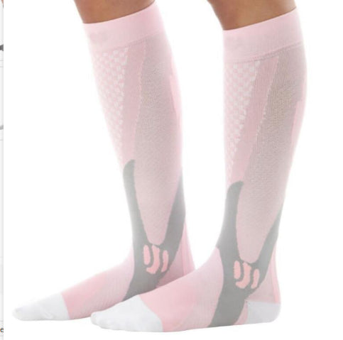 Calcetines de compresión para hombre y mujer. El mejor ajuste deportivo graduado para correr, viajar, volar, aumentar la resistencia, la circulación y la recuperación.