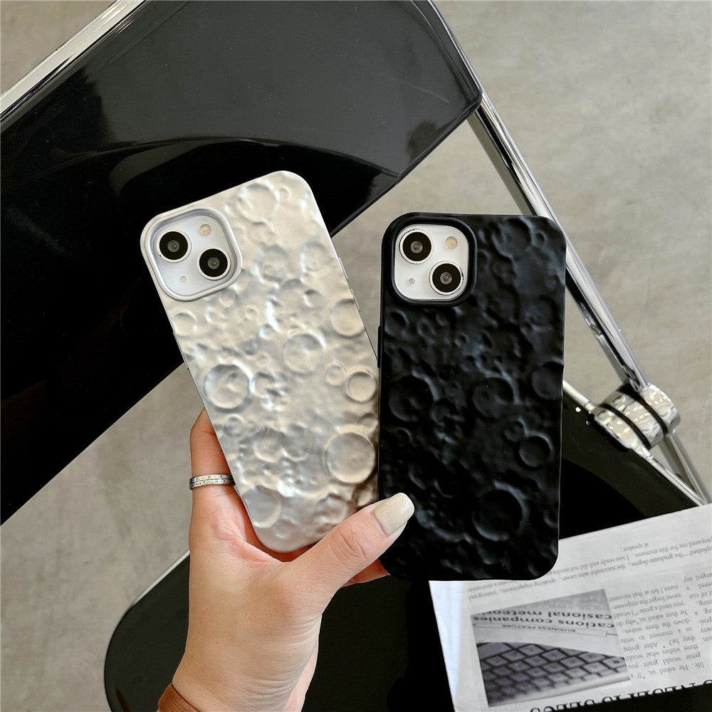 Funda para teléfono con diseño de meteorito y contraportada