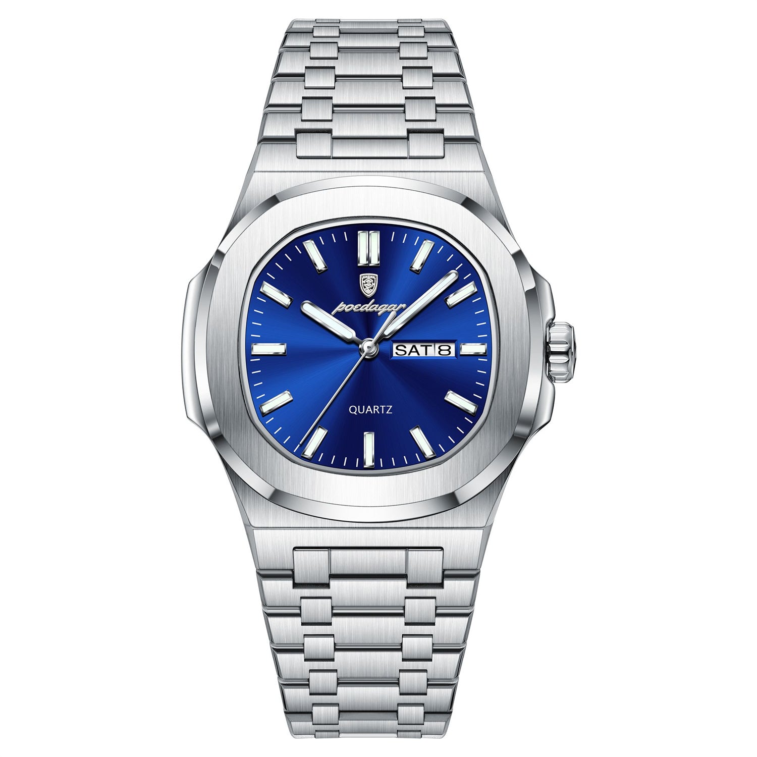 Reloj automático para hombre, resistente al agua y luminoso.