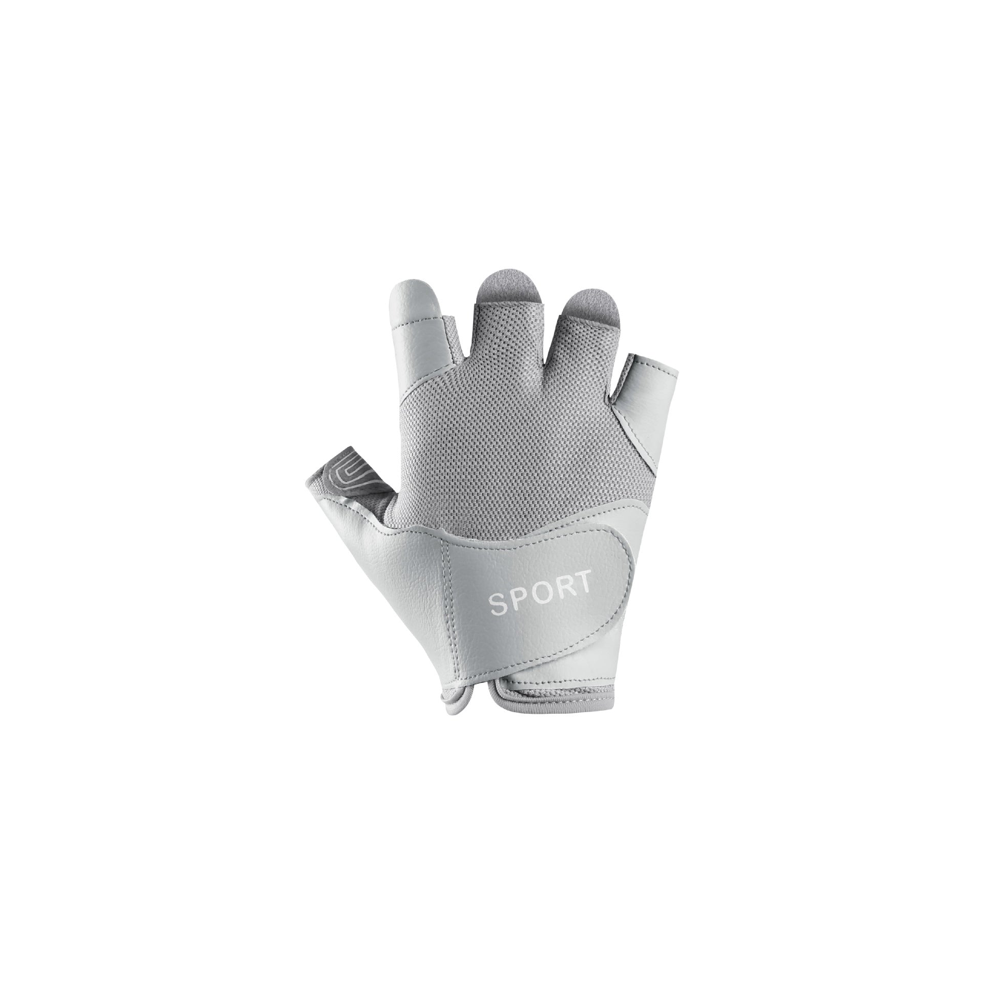 Guantes de medio dedo ligeros y transpirables para hombre y mujer, ideales para ciclismo, senderismo y fitness.