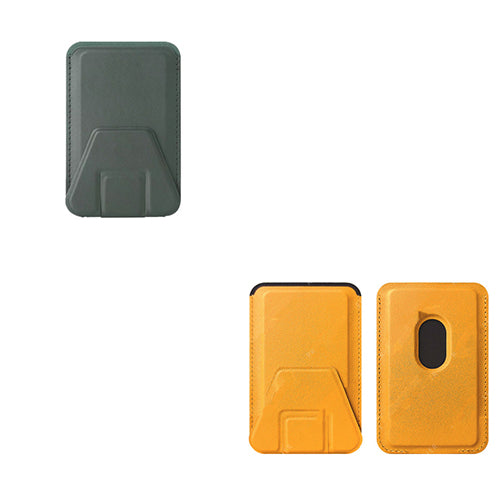 Soporte para teléfono móvil, tarjetero, tarjetero plegable, adhesivo para tarjetas, tarjetero magnético multifuncional.