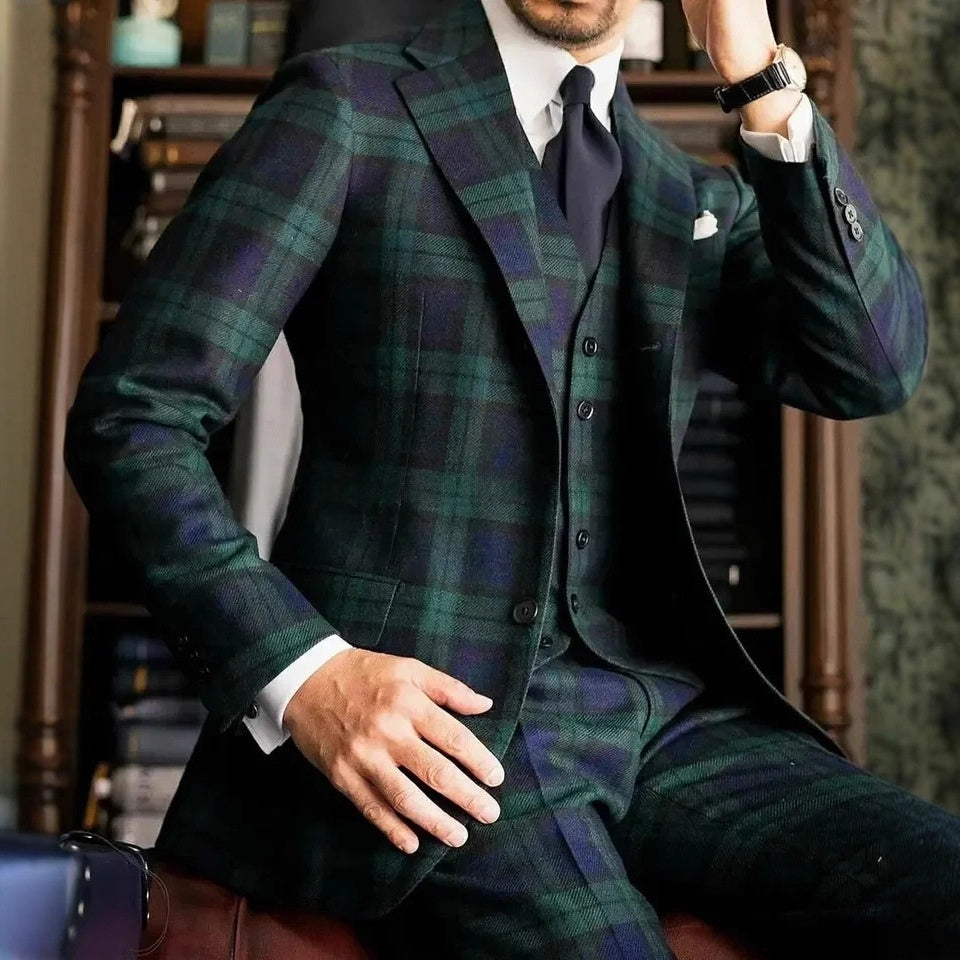 Chic Handsome Casual Everyday Business Suit