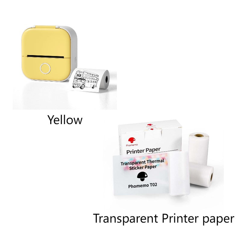 Mini impresora térmica portátil de etiquetas, impresora de fotos para el hogar, impresora de preguntas incorrectas para estudiantes, mini impresora de etiquetas compatible con Bluetooth, etiqueta de precio