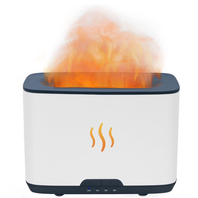 Nuevo humidificador de aromaterapia de llama para escritorio doméstico de gran capacidad para decoración del hogar