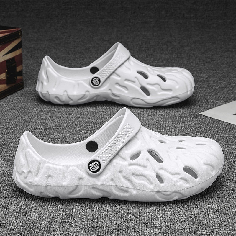 Sandalias deportivas para hombre, de tendencia, para playa y conducción.