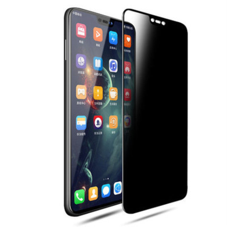 Membrana anti-peep para teléfono móvil Glory V20, membrana templada de pantalla completa cubierta con membrana de vidrio a prueba de explosiones NOVA4 9S