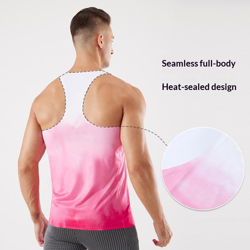 Chaleco deportivo para correr al aire libre en maratón de verano