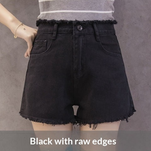 Nuevos pantalones cortos vaqueros para mujer para el verano, estilo coreano, adelgazantes y súper versátiles.