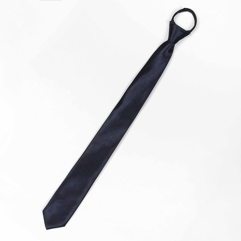 Accesorios para camisas formales de negocios para hombre con cierre de cremallera estrecho