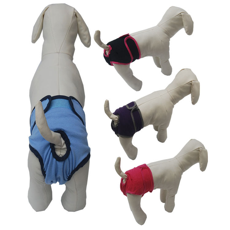 Pantalones cortos para perros, pañales fisiológicos para cachorros, bragas impermeables, ajustables, con bonito patrón, pantalones fisiológicos para perros, disfraces para mascotas.