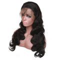 Pelucas de cabello humano ondulado con encaje 13x4