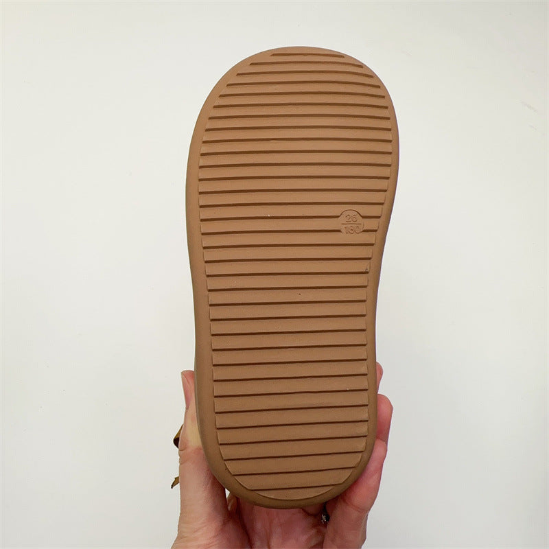 Botas de algodón con pelo integrado para niños