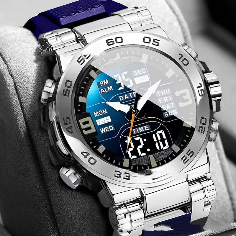 Reloj electrónico resistente al agua para deportes al aire libre, moderno y que brilla en la oscuridad.