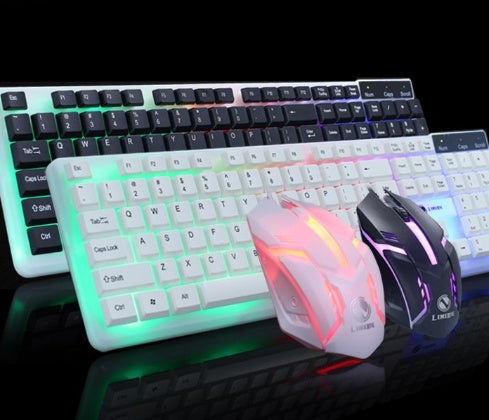 Wired Mouse Keyboard Women Casual Fashion Everyday Streetwear