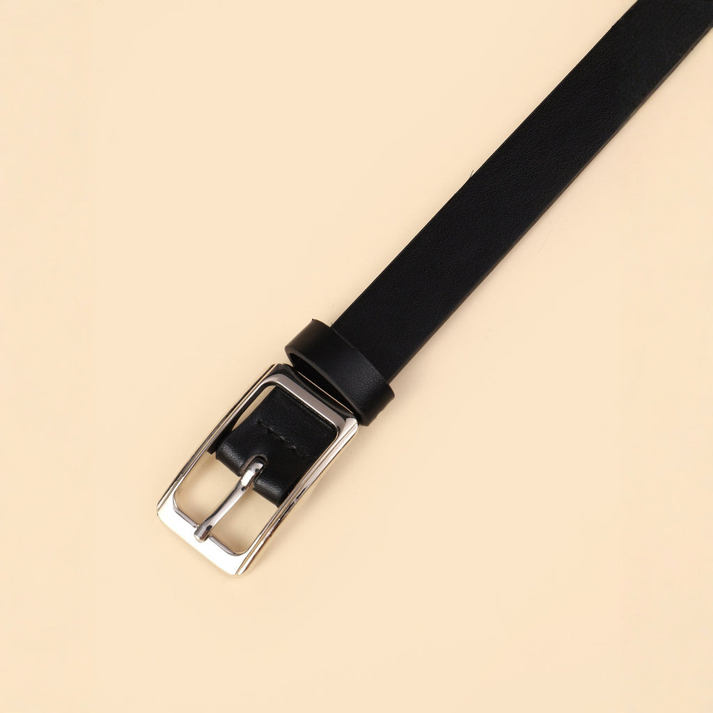 Cinturón de aleación minimalista de moda con hebilla versátil