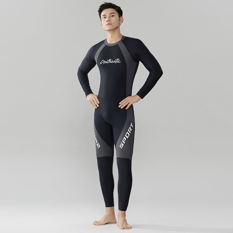 Long Sleeve Trousers One-piece Men's Plus Size Sun Protection