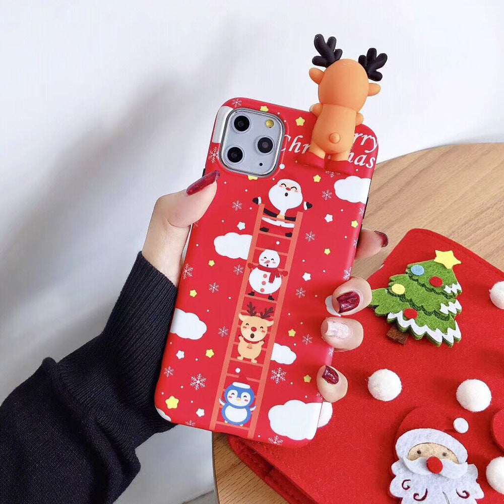 Christmas phone case Women Casual Fashion Everyday Streetwear
