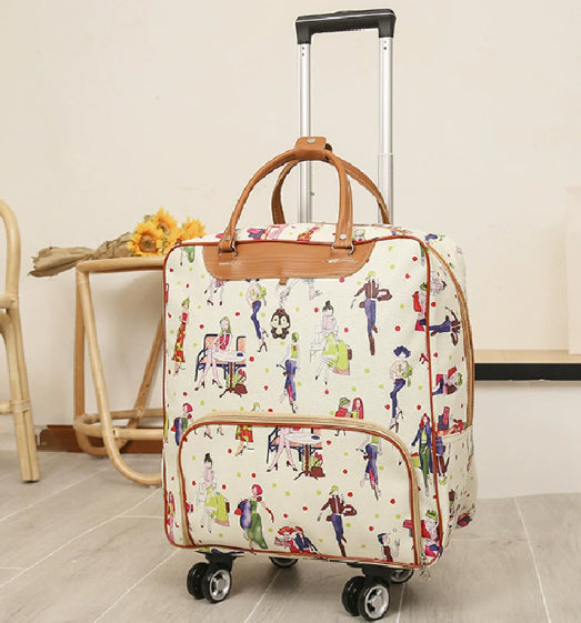 Bolsa con ruedas Iron Tower Beauty con ruedas universales