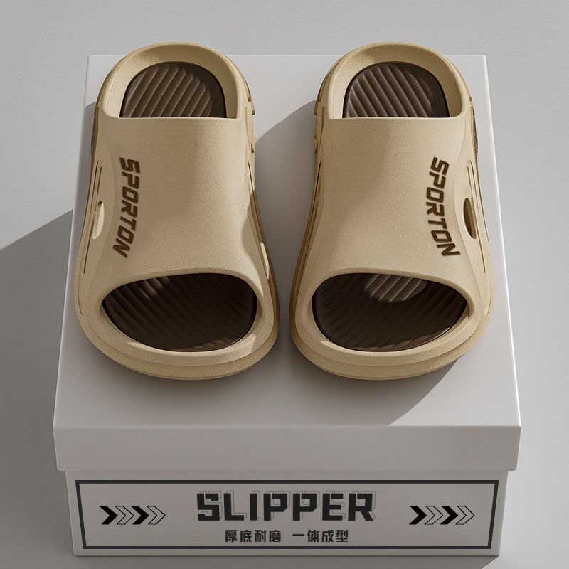 Pantuflas antideslizantes de suela gruesa para el hogar