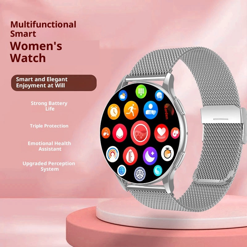 Reloj inteligente deportivo multifunción para mujer