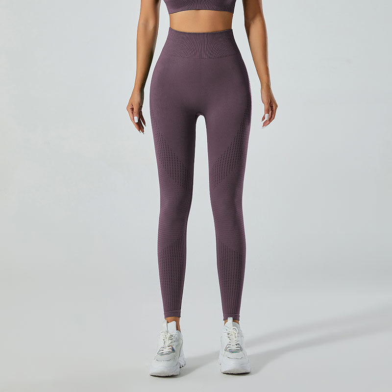 Women's Seamless Yoga Set - Sports Bra, Jacket & Leggings