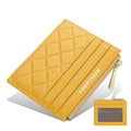 Womens Drivers License Card Holder Slim Zippered ID Case