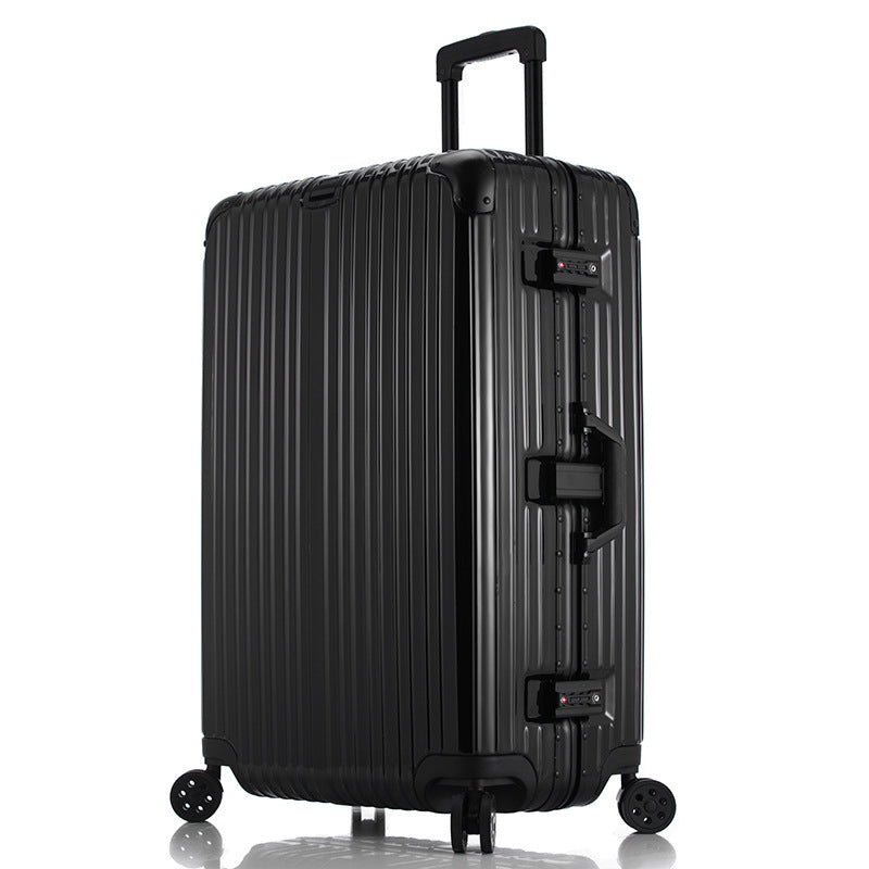 Equipaje de viaje de aleación de aluminio y magnesio resistente a caídas