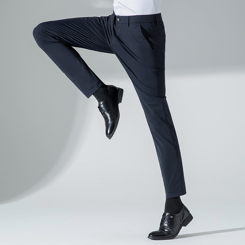Men's Casual Plus Size Thin Long Pants