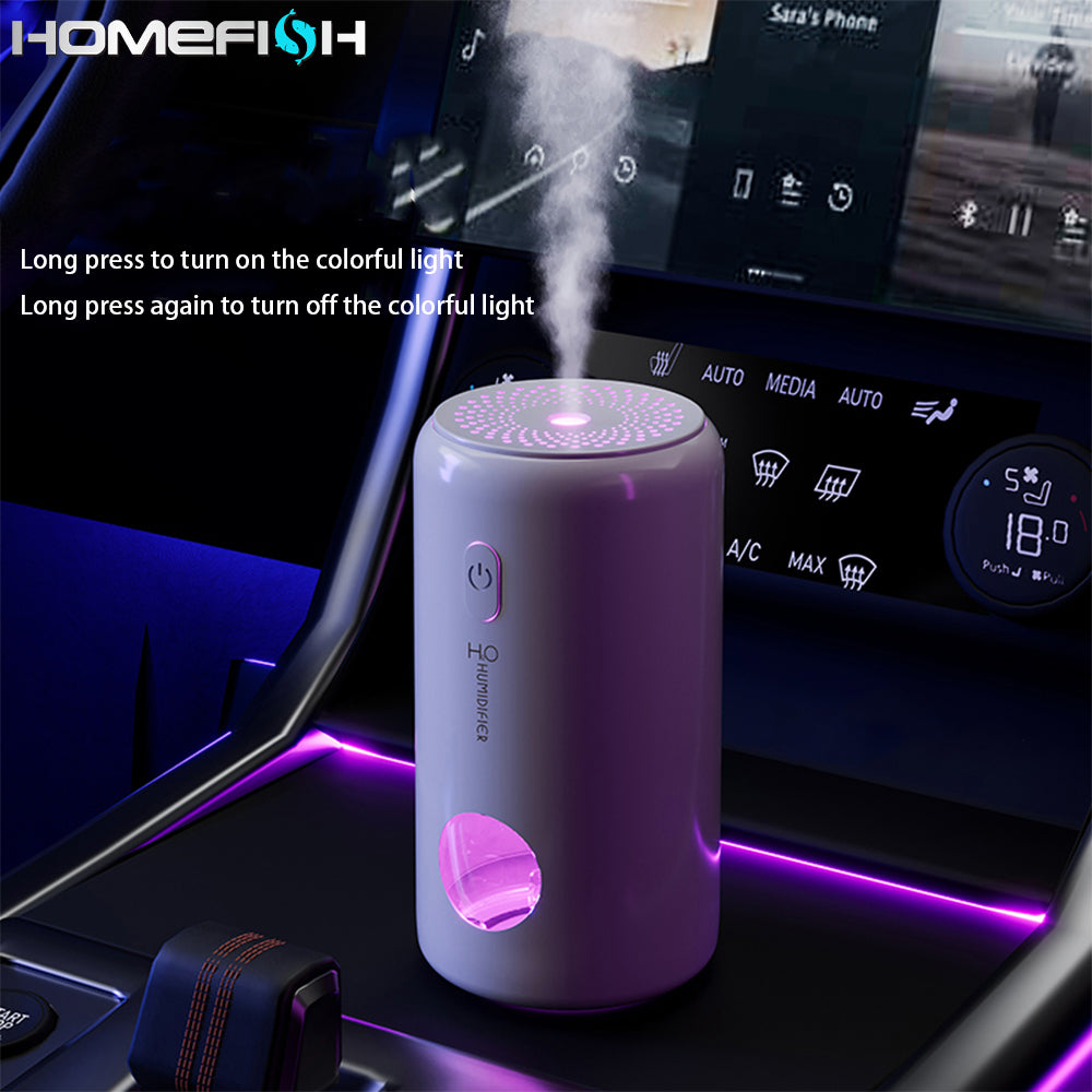 Humidificador de aire inalámbrico para vehículos, pulverizador automático de gran capacidad, atomizador de aromaterapia.