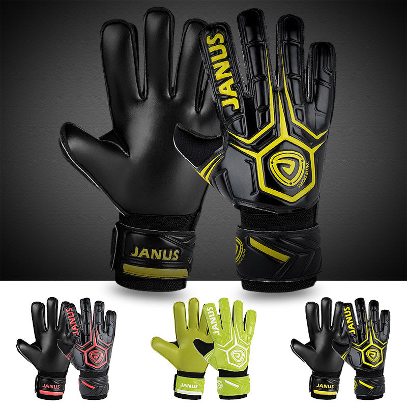 Guantes profesionales de látex antideslizantes y resistentes al desgaste con protección para los dedos.