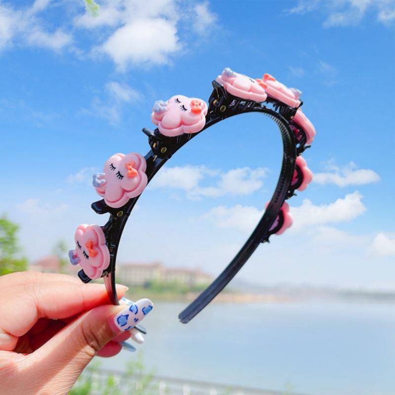 Accesorios para el cabello con clip para niñas de Net Red