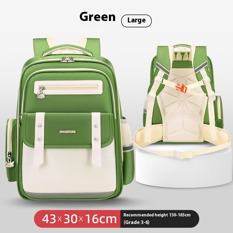 Mochila escolar de tela Oxford para niños de gran capacidad
