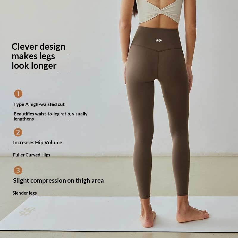 Leggings deportivos de cintura alta para mujer que controlan el abdomen y realzan los glúteos