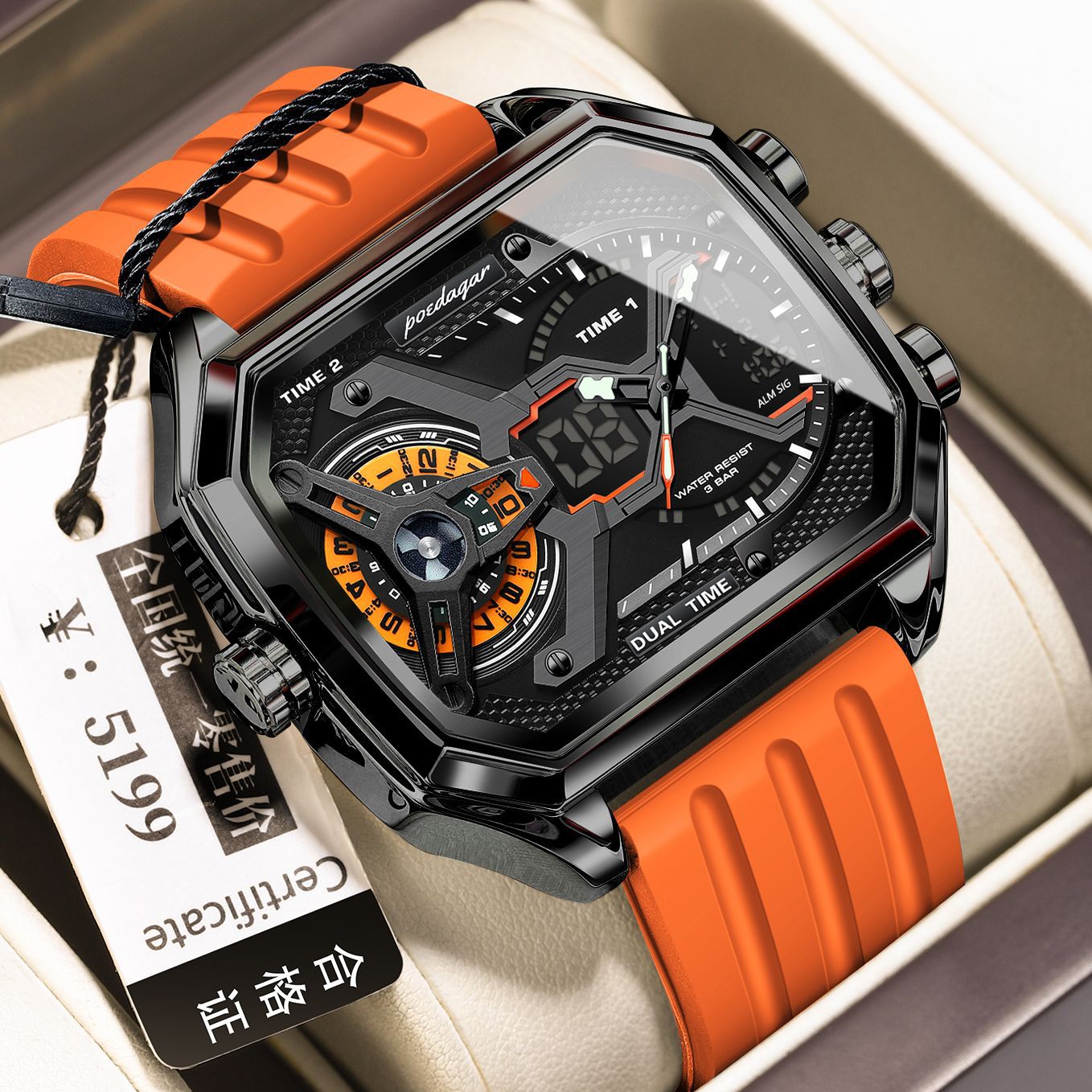 Reloj inteligente multifunción de moda y tendencia