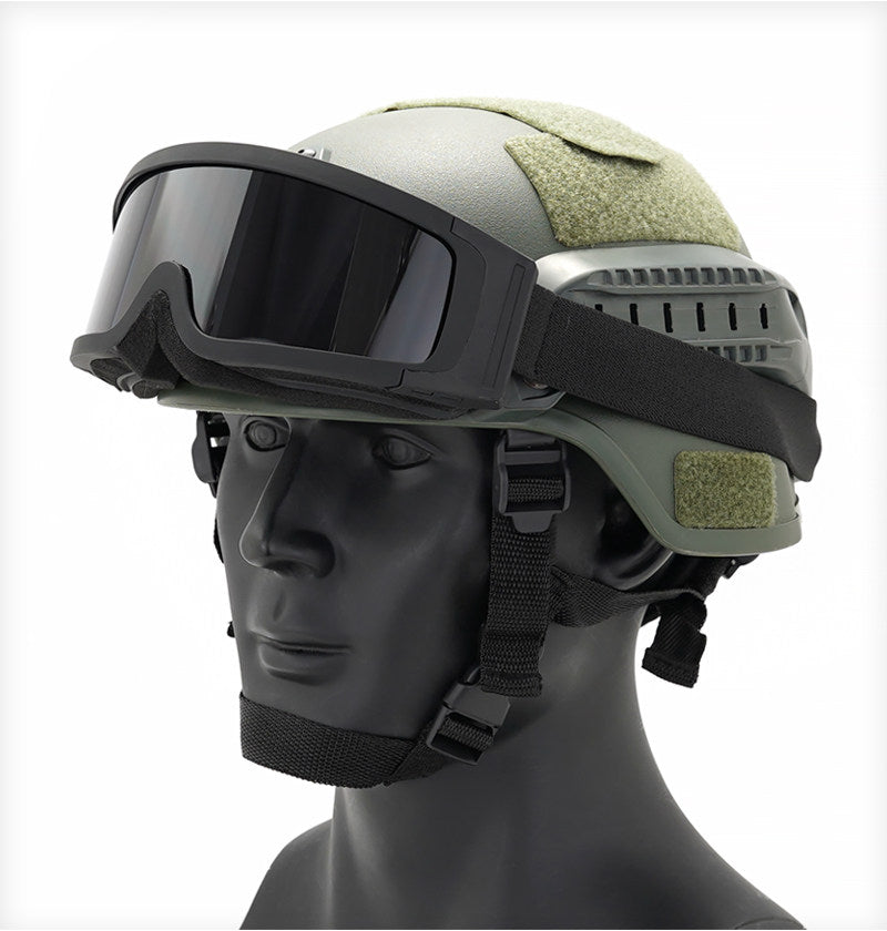 Gafas de tiro tácticas antivaho y antiexplosiones, ideales para miopía.