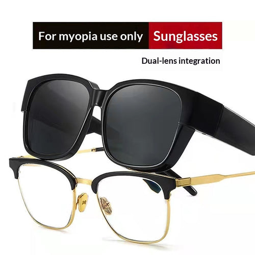 Gafas de sol con visera azul para conducir al aire libre
