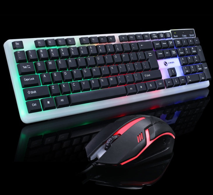 Wired Mouse Keyboard Women Casual Fashion Everyday Streetwear
