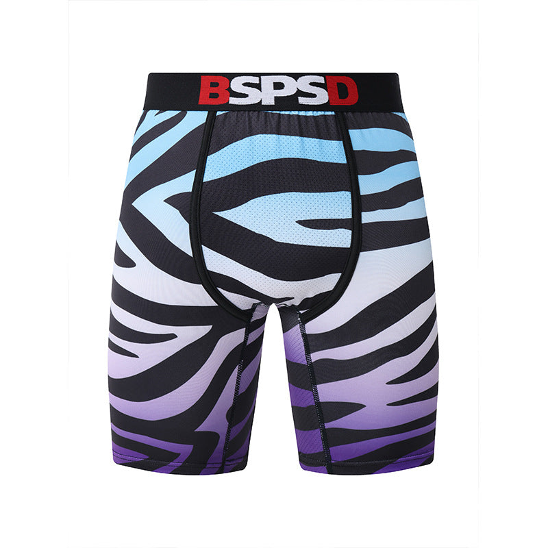 Calzoncillos bóxer con estampado digital para hombre, pantalones cortos casuales con personalidad