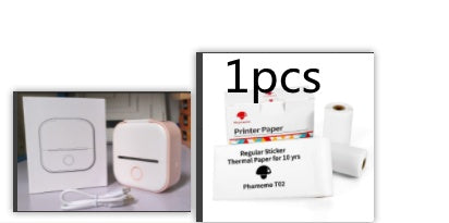 Mini impresora térmica portátil de etiquetas, impresora de fotos para el hogar, impresora de preguntas incorrectas para estudiantes, mini impresora de etiquetas compatible con Bluetooth, etiqueta de precio