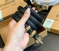 Versatile, Sophisticated Leather Belt With A Premium Feel